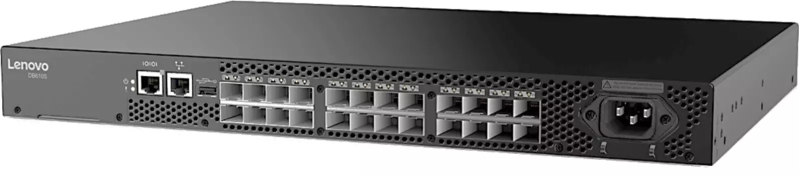 Коммутатор Lenovo ThinkSystem DB610S, управляемый, кол-во портов:, SFP+ 24x32 Гбит/с, установка в стойку (7D8PA003WW)