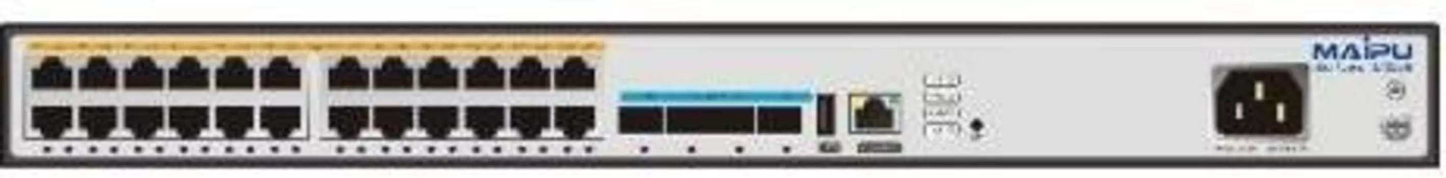Коммутатор Maipu S3230-28TXF-AC, управляемый, кол-во портов: 24x1 Гбит/с, кол-во SFP/uplink: SFP+ 4x10 Гбит/с, установка в стойку (22200419)
