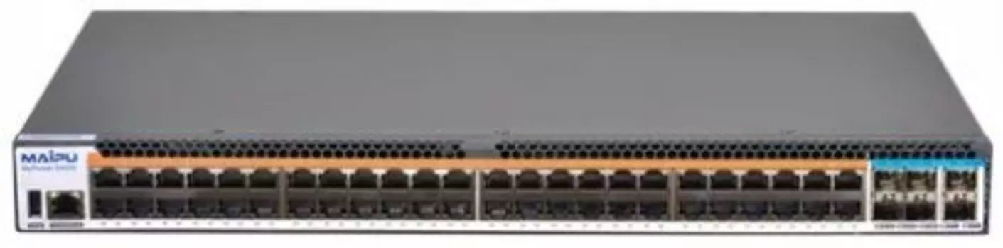 Коммутатор Maipu S4230-54TXF-AC, управляемый, кол-во портов: 48x1 Гбит/с, кол-во SFP/uplink: SFP+ 6x10 Гбит/с, установка в стойку (22200425)