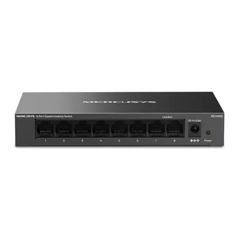 Коммутатор Mercusys MS108GS, кол-во портов: 8x1 Гбит/с (MS108GS)