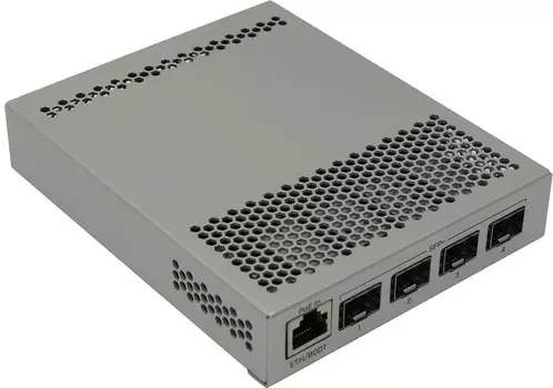 Коммутатор MikroTik Cloud Router Switch, управляемый, кол-во портов: 1x1 Гбит/с, SFP+ 4x10 Гбит/с (CRS305-1G-4S+IN)