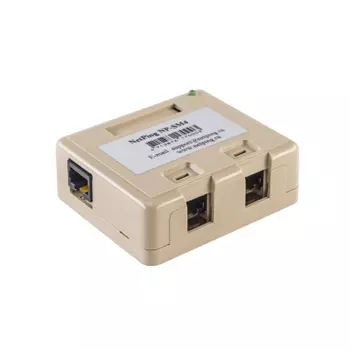 Коммутатор NetPing NP-SM4, кол-во портов: 4x100 Мбит/с, PoE: 3x30 Вт
