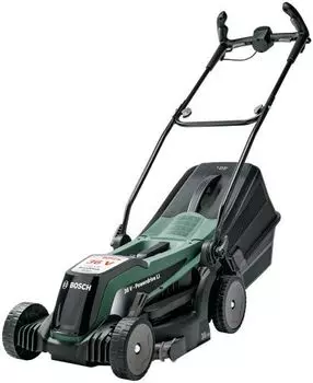 Колесная газонокосилка BOSCH EasyRotak 36-550, электрическая, да, Li-Ion, 4 А·ч, 36В, ширина скашивания 37см, высота скашивания 25мм-70мм, объем травосборника 40л., 15кг, АКБ+З/У (06008B9B00)