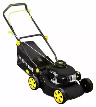 Колесная газонокосилка Huter GLM-3.5T, бензиновая, ширина скашивания 42см, высота скашивания 25мм-75мм, объем травосборника 45 л, 23.7кг