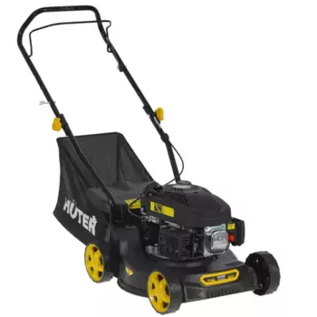 Колесная газонокосилка Huter GLM-420LT, бензиновая, 2900Вт, 4 л.с., ширина скашивания 42 см, высота скашивания 30мм-70мм, объем травосборника 45л., 19.3 кг (70/3/15)