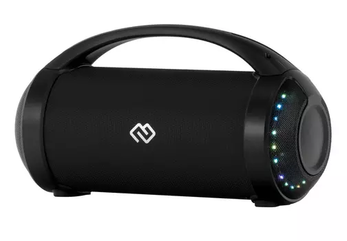 Портативная акустика Digma S-17, 8.5 Вт, FM, AUX, USB, Bluetooth, подсветка, черный (1398376)