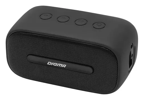 Колонка портативная Digma S-19, 10Вт, FM, AUX, microSD, Bluetooth, черный (SP1110T)