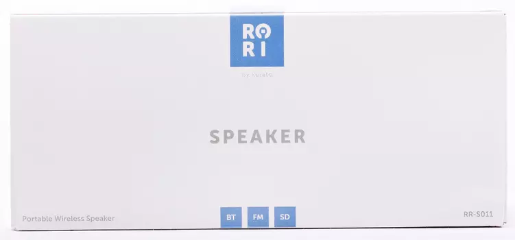 Акустика портативная Kurato RORI-S011, FM, microSD, Bluetooth, черный