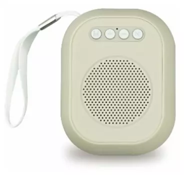 Акустика SmartBuy BLOOM, 3 Вт, FM, USB, microSD, Bluetooth, бежевый (SBS-180)