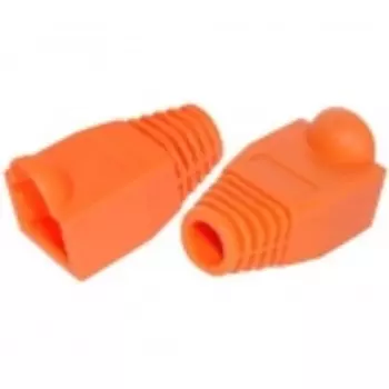 Колпачок изолирующий RJ-45, 100 шт., оранжевый, TWT (TWT-BO-6.0-OR/100)