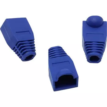 Колпачок изолирующий RJ-45, 100 шт., синий, TWT (TWT-BO-6.0-BL/100)