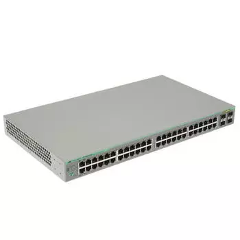 Коммутатор Allied Telesis AT-GS950/48-50, управляемый, кол-во портов: 44x1 Гбит/с, SFP 4x1 Гбит/с, установка в стойку (AT-GS950/48-50)