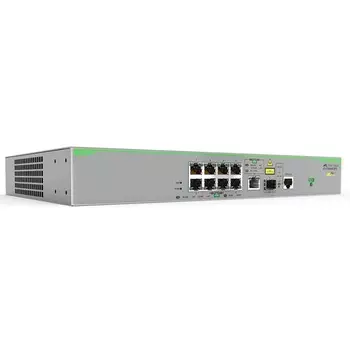 Коммутатор Allied Telesis FS980M/9PS, управляемый, кол-во портов: 8x100 Мбит/с, кол-во SFP/uplink: 1x1 Гбит/с, установка в стойку, PoE (макс. 150W) (AT-FS980M/9PS-50)