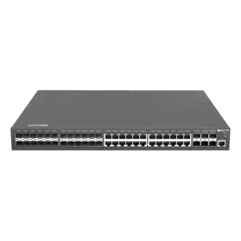 Коммутатор BDCom S3900-48M6X, управляемый, кол-во портов: 24x1 Гбит/с, SFP 24x1 Гбит/с, кол-во SFP/uplink: SFP+ 6x10 Гбит/с, установка в стойку (S3900-48M6X)