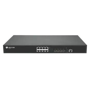 Коммутатор BDCom S5700-8EP4X, управляемый, кол-во портов: 8x2.5 Гбит/с, кол-во SFP/uplink: SFP+ 4x10 Гбит/с, установка в стойку, PoE: 8x30 Вт (макс. 370 Вт) (S5700-8EP4X)