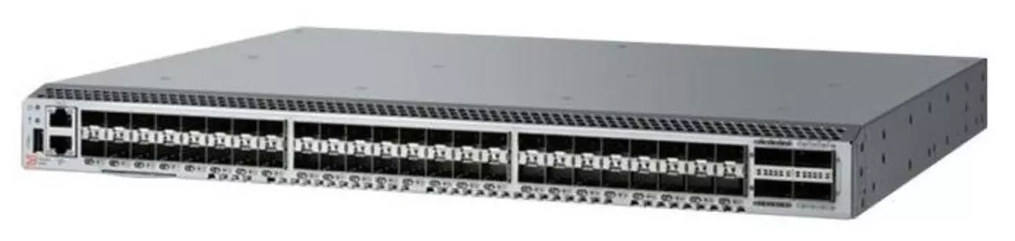 Коммутатор Brocade FC G620, управляемый, кол-во портов: SFP+ 48x32 Гбит/с, кол-во SFP/uplink: QSFP28 4x128 Гбит/с, установка в стойку (BR-G620-64-32G-R)