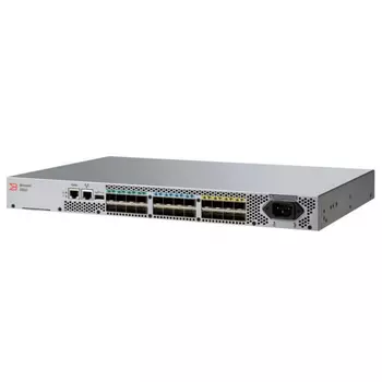 Коммутатор Brocade G610, управляемый, кол-во портов: 8, SFP+ 8x32, установка в стойку (BR-G610-8-32G)