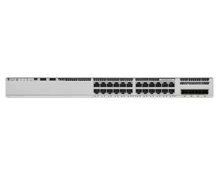 Коммутатор Cisco Catalyst 9200 C9200-24T-E, управляемый, кол-во портов: 24x1 Гбит/с, установка в стойку (C9200-24T-E)