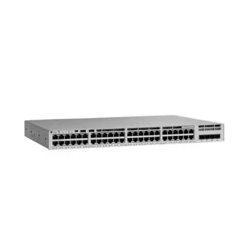 Коммутатор Cisco Catalyst 9200L C9200L-48P-4X-E, управляемый, кол-во портов: 48x1 Гбит/с, кол-во SFP/uplink: SFP+ 4x10 Гбит/с, установка в стойку, PoE: 48x30Вт (макс. 740Вт) (C9200L-48P-4X-E)