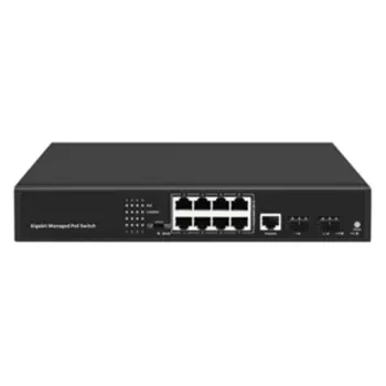 Коммутатор Cudy GS2008S2, управляемый, кол-во портов: 8x1 Гбит/с, кол-во SFP/uplink: SFP 2x1 Гбит/с, установка в стойку