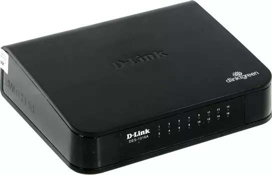 Коммутатор D-link DES-1016A, кол-во портов: 16x100 Мбит/с (DES-1016A/E1B)