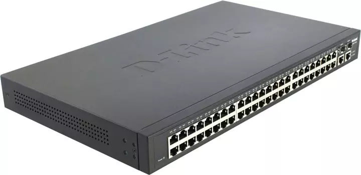 Коммутатор D-link DES-1050G, кол-во портов: 48x100 Мбит/с, кол-во SFP/uplink: combo RJ-45/SFP 2x1 Гбит/с, установка в стойку (DES-1050G/C1A)