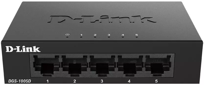 Коммутатор D-link DGS-1005D, кол-во портов: 5x1 Гбит/с (DGS-1005D/J2A)