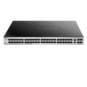 Коммутатор D-Link DGS-3130-54S, управляемый, кол-во портов: 2x10 Гбит/с, SFP 48x1, кол-во SFP/uplink: SFP+ 4x10 Гбит/с, установка в стойку (DGS-3130-54S/B1A )