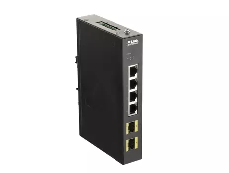 Коммутатор D-link DIS-100G-6S, кол-во портов: 4x1 Гбит/с, SFP 2x1 Гбит/с (DIS-100G-6S/A1A)
