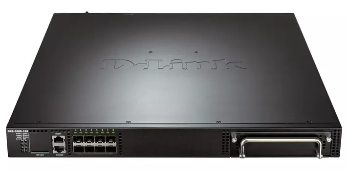 Коммутатор D-link DXS-3600-16S, управляемый, кол-во портов: SFP+ 10x10 Гбит/с, установка в стойку (DXS-3600-16S/B1AEI)