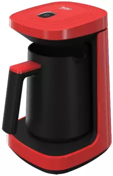 Кофеварка турка электрическая Beko TKM2940K, молотый, 260мл, красный/черный, 500Вт (8815983200)