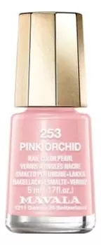 Лак для ногтей Nail Color Pearl 5мл: 253 Pink Orchid
