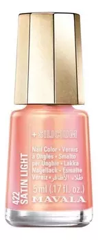 Лак для ногтей с кремнием Silicium Nail Color 5мл: 422 Satin Light