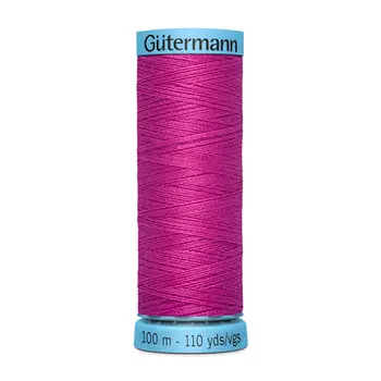 744590 Нить Silk S 303 для тонких отделочных швов, 100м, 100% шелк Gutermann (321)