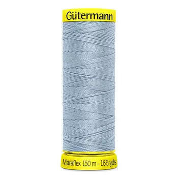 777000 Нить Maraflex для трикотажных материалов, 150м, 100% ПБТ, Gutermann (075 бледный джинс)