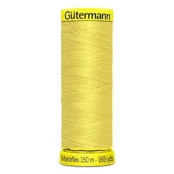 777000 Нить Maraflex для трикотажных материалов, 150м, 100% ПБТ, Gutermann (580 грушово-зеленый)
