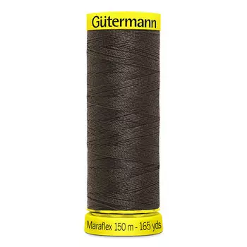 777000 Нить Maraflex для трикотажных материалов, 150м, 100% ПБТ, Gutermann (696 т.шоколад)