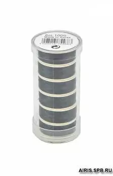 709867 Нить Sulky Bobbin нижняя для машинной вышивки, 120м, 100% п/э (6 боб.) Гутерманн (1005)