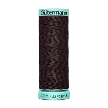 723878 Нить Silk R 753 для фасонных швов, 30м, 100% шелк Gutermann (697)