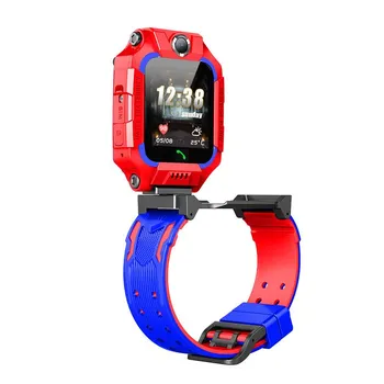 Aishi Q19r Детские умные часы с двойной камерой, поворотом на 360 градусов, флип-дизайном, водонепроницаемым, детский мобильный телефон Lbs Sos для сети 2 г GSM