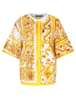 Футболка хлопковая DOLCE & GABBANA