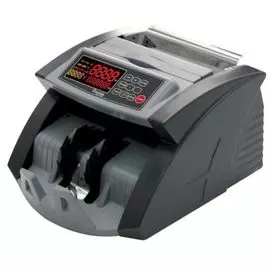 Счетчик банкнот Cassida 5550 UV с ЖК-дисплеем, 1300 банк/мин, ультраф. детекция, детекция оптич. плотности, счет, фасовка, суммирование, суммирование