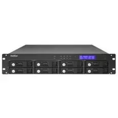 Сервер IP-видеонаблюдения QNAP VS-8040U-RP с 40 каналами для записи видео и восемью отсеками для жестких дисков. Для размещения в стойке