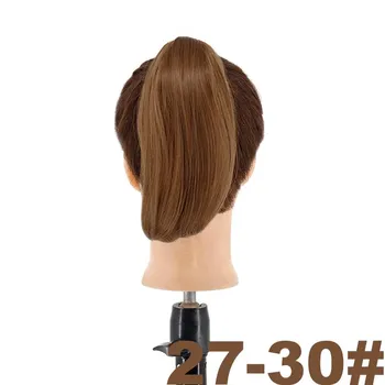 MERISIHAIR женский парик с хвостиком, накладные волосы, на клипсе, натуральный короткий хвост, парик из синтетического волокна, вечерние, ежедневное использование