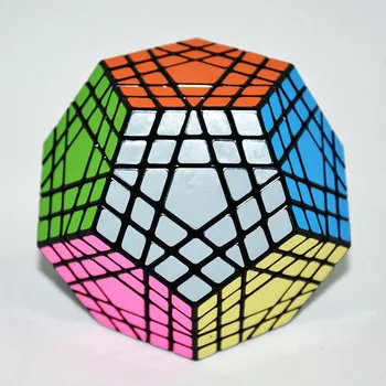 Shengshou Gigaminx 5x5 Magic Speed Cube без наклеек Профессиональные игрушки-непоседы Cubo Magico Puzzle Shengshou Wumofang 5x5x5 белый