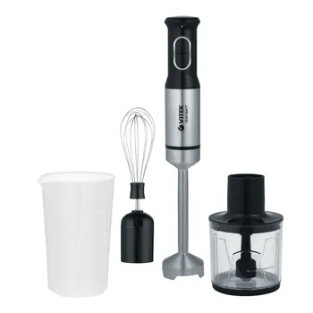 Блендер погружной VITEK VT-8521 1.5 кВт, черный (VT-8521)