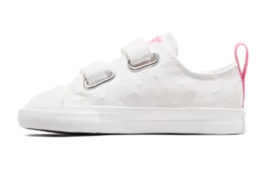 Chuck Taylor All Star Kids" парусиновые кеды начальная школа Converse, белый