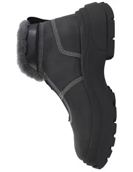 Shearling lined boots
