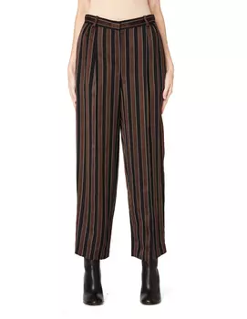 Striped Viscose Trousers