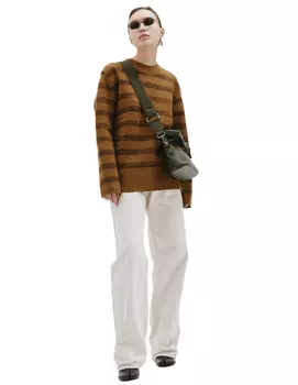 Stripped wool sweater